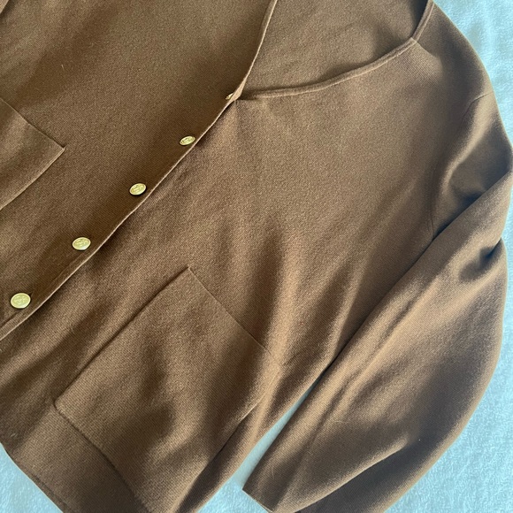 J. crew $168 Giselle sweater blazer XL - Picture 4 of 12